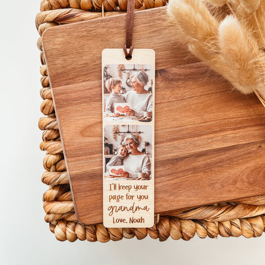Keep Your Page Photo Bookmark