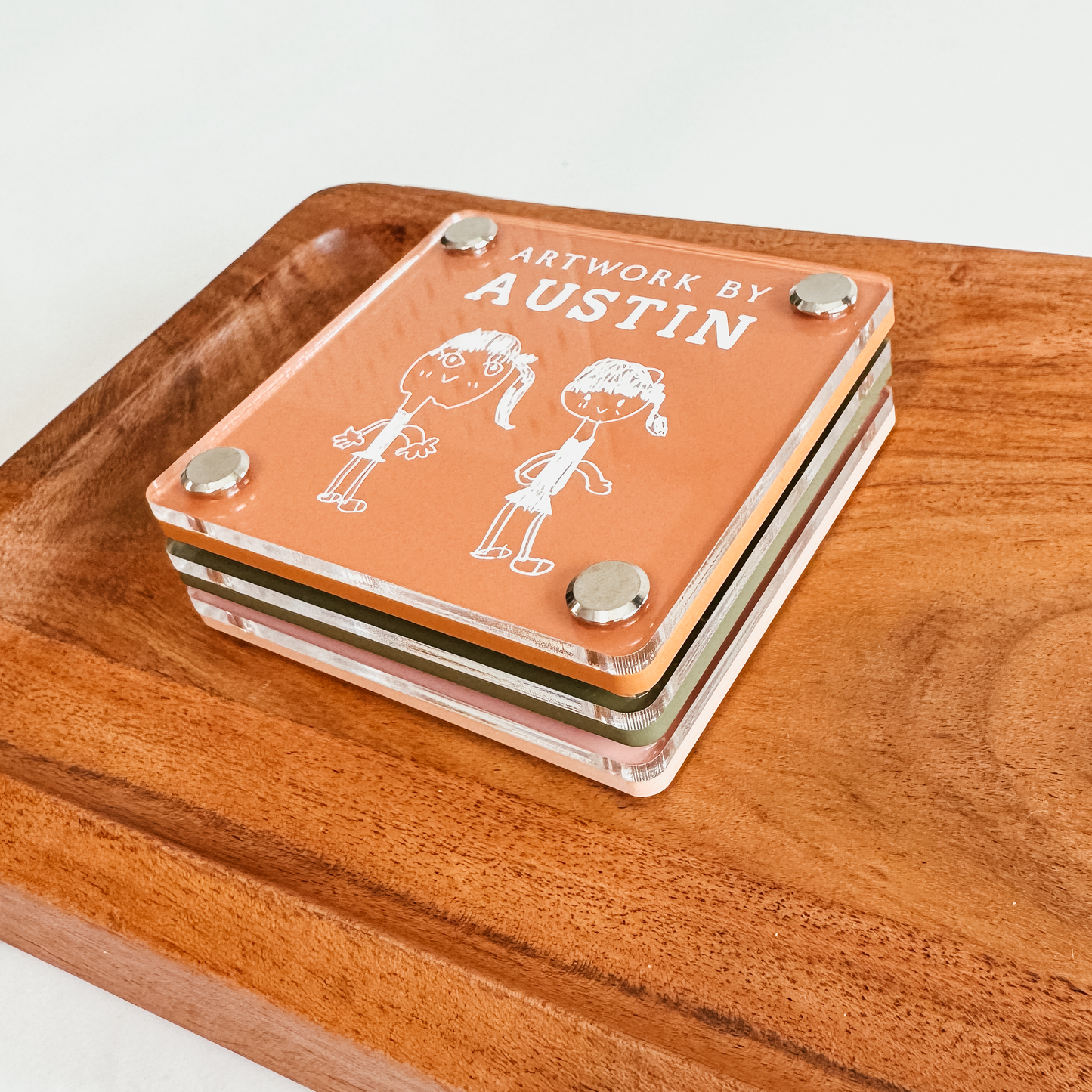 Kid's Artwork Acrylic Magnet