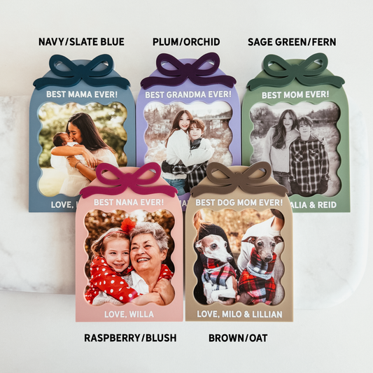 Acrylic Bow Arch Photo Magnet