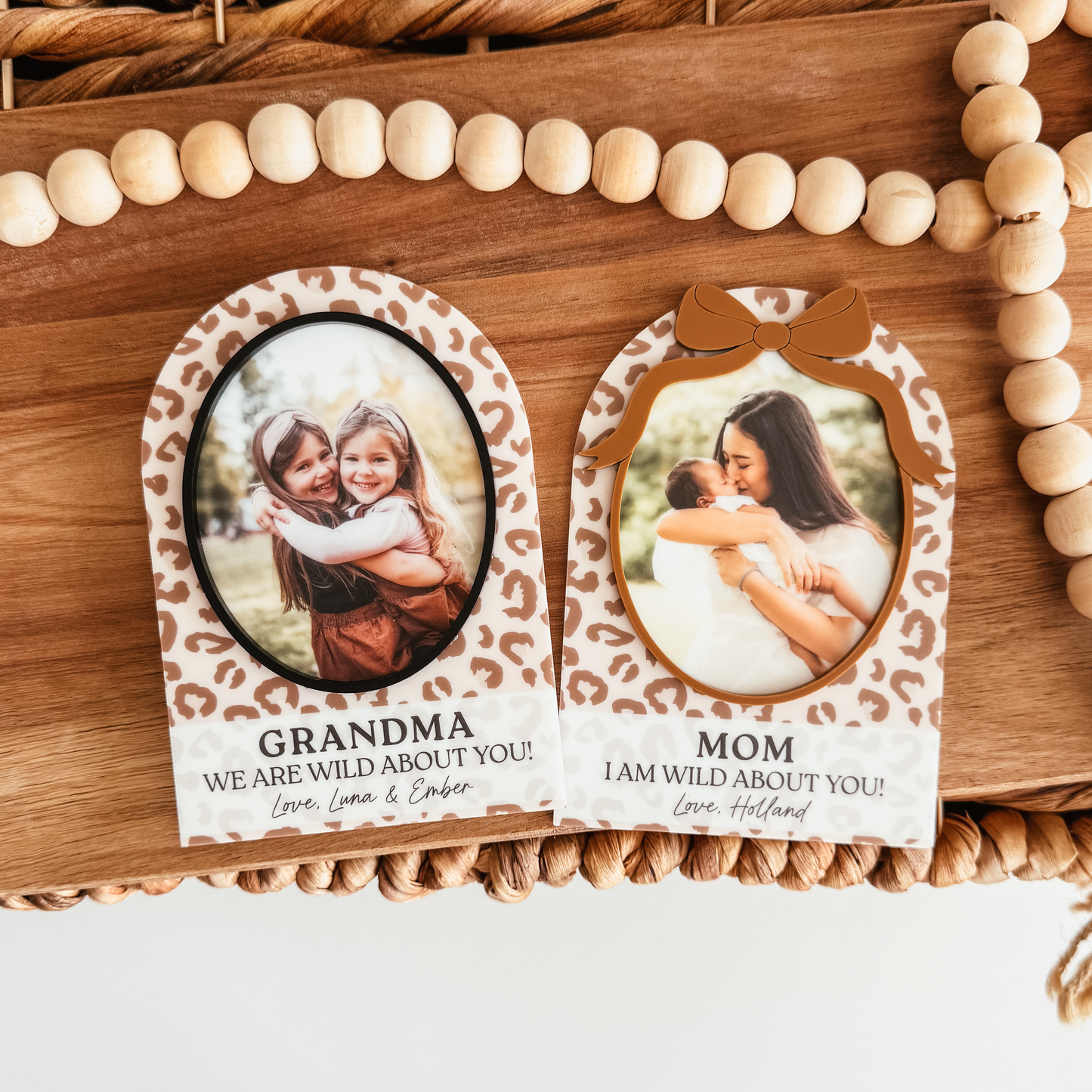 Printed Pattern Arch Photo Magnet (Multiple Styles)