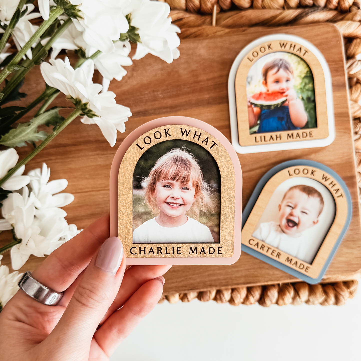 Look What I Made Arch Photo Magnet