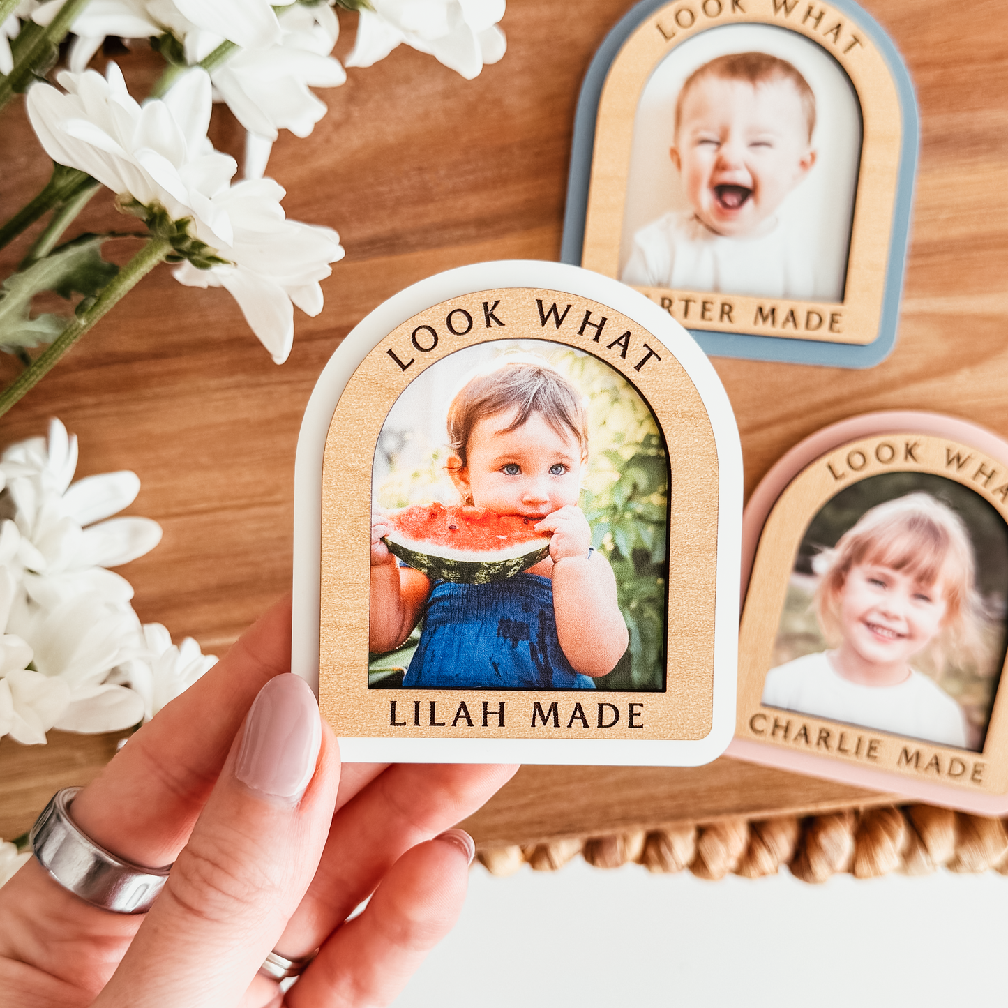 Look What I Made Arch Photo Magnet