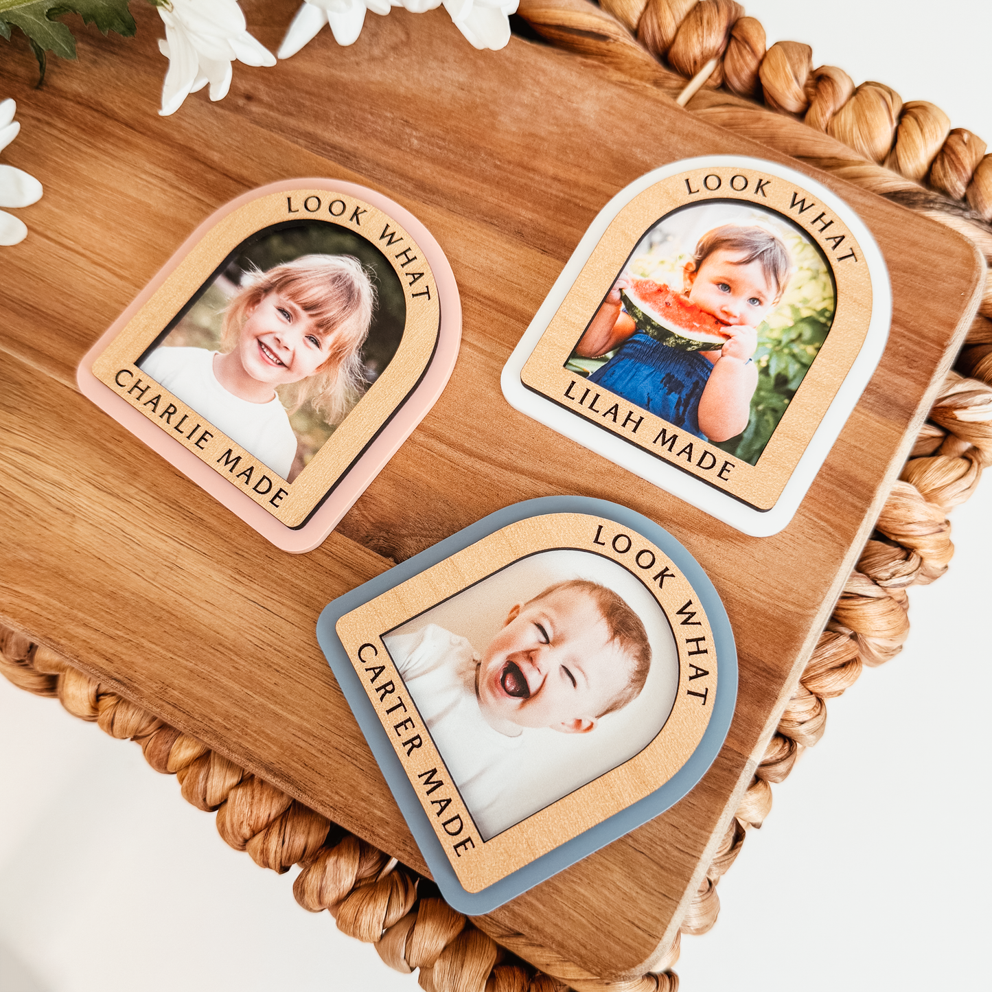 Look What I Made Arch Photo Magnet