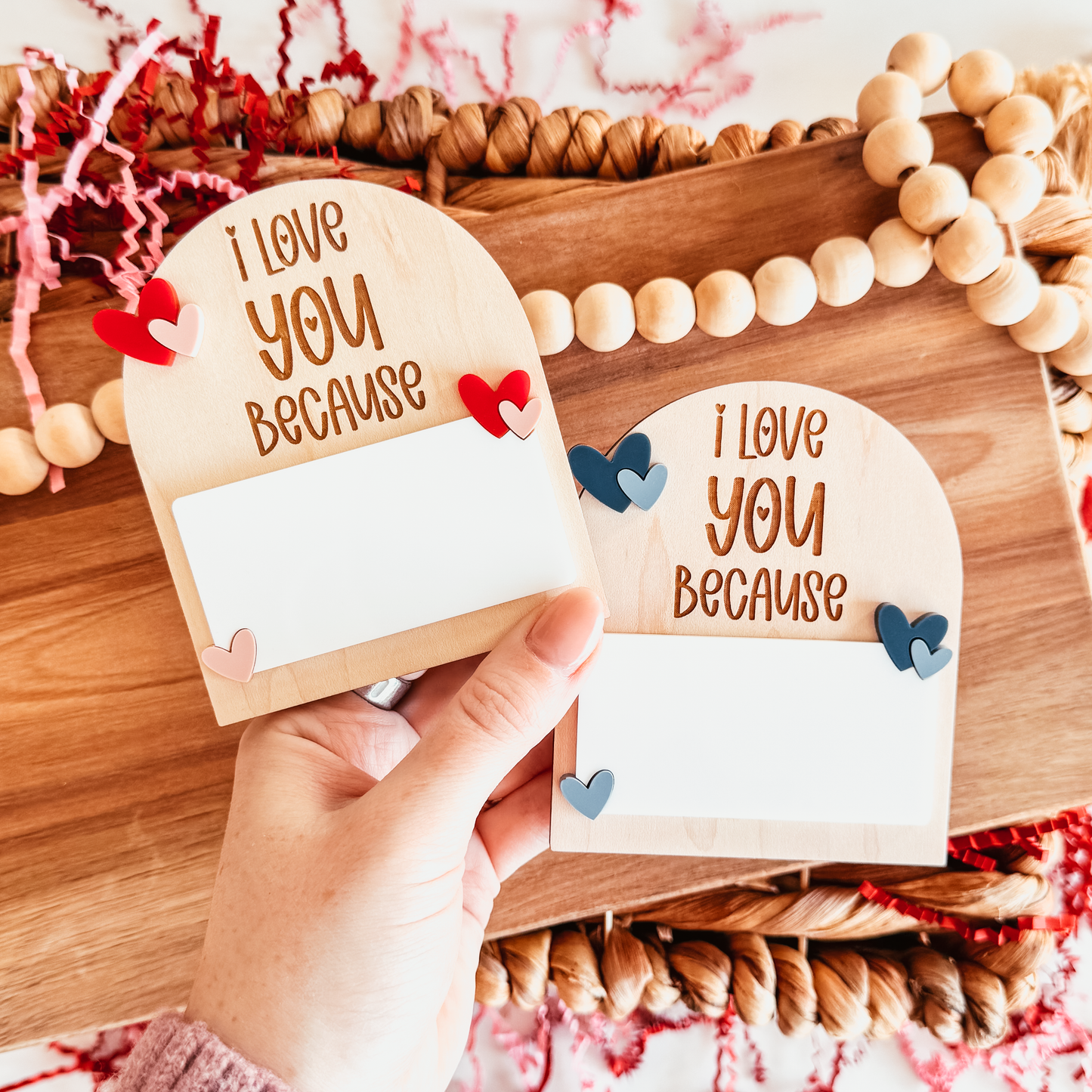 Personalized Love Note Affirmation Magnet (Dry Erase)