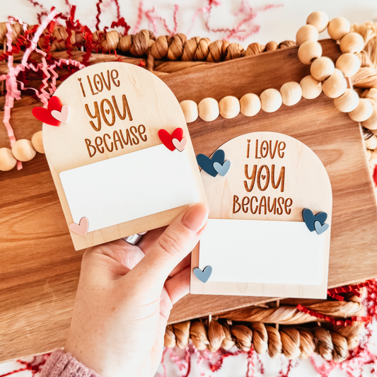 Personalized Love Note Affirmation Magnet (Dry Erase)