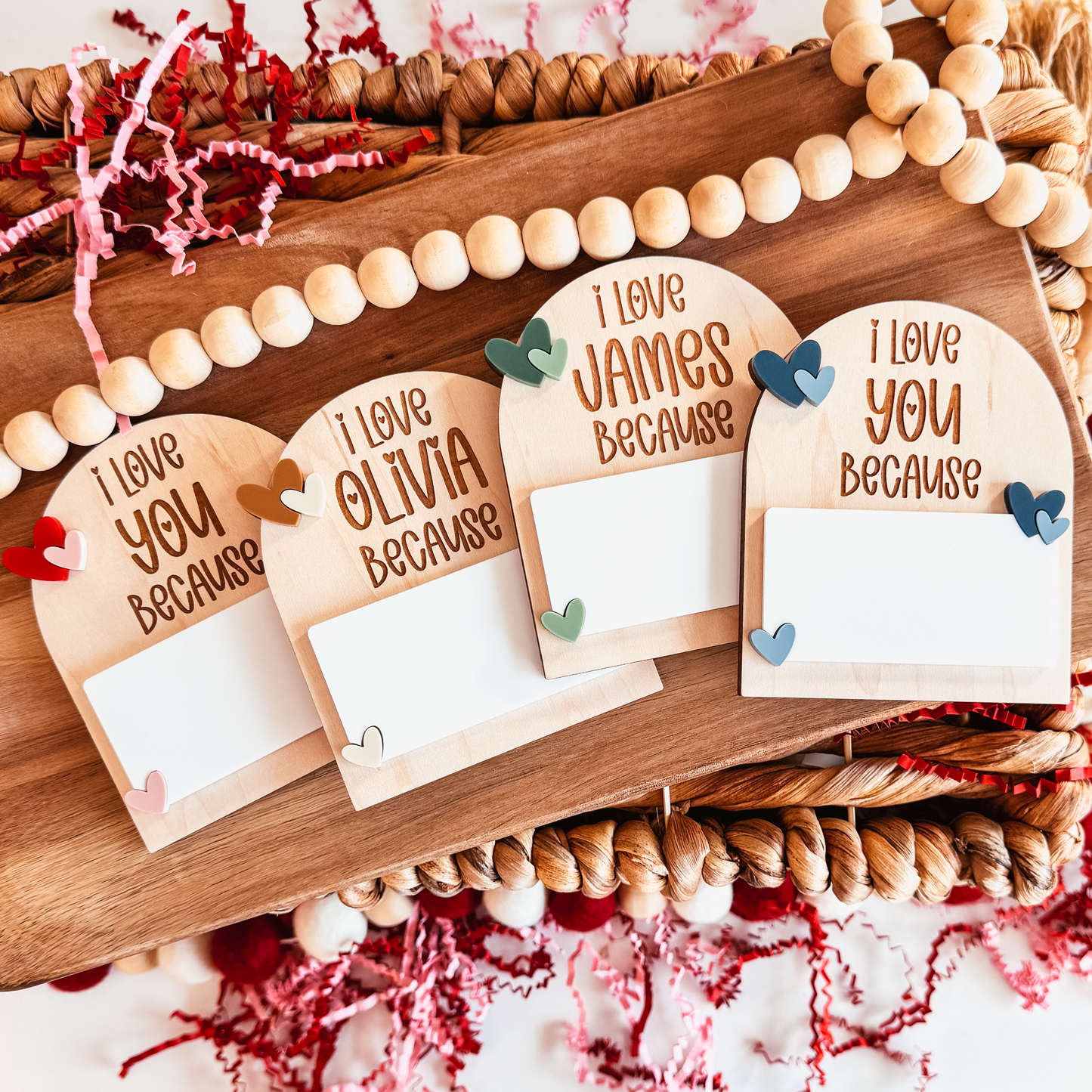 Personalized Love Note Affirmation Magnet (Dry Erase)