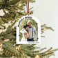 Married & Bright Arch Photo Ornament