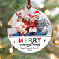 Merry Everything Family Photo Christmas Ornament