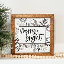 Load image into Gallery viewer, Merry + Bright 3D Sign