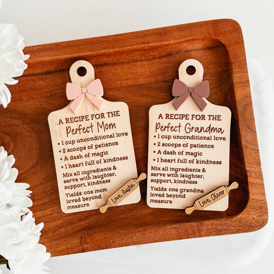Recipe For Mom or Grandma Magnet