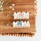 3D Bow Mom or Mama Keychain