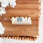 3D Bow Mom or Mama Keychain