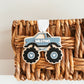 Heart Monster Truck Valentine's Day Tag