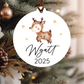 2025 Name And Year Christmas Ornament (Choose Your Image & Font)