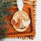 Coming To The Coop Baby Announcement Wood Or Acrylic Ornament (Oval or Arch)