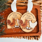 Coming To The Coop Baby Announcement Wood Or Acrylic Ornament (Oval or Arch)