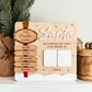 North Pole Sign Countdown To Christmas Dry Erase Sign