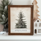 O Christmas Tree Vintage Inspired Christmas Sign