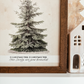 O Christmas Tree Vintage Inspired Christmas Sign