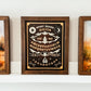 Ouija Board Framed Wood Sign
