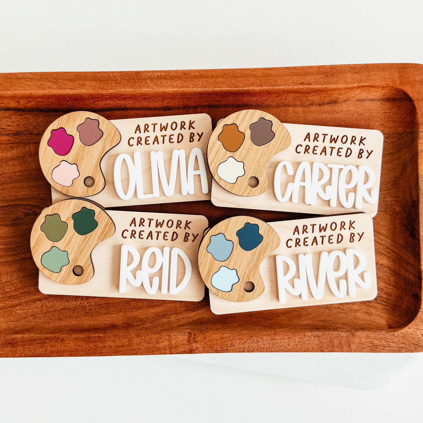 Paint Palette Look What I Made Magnet