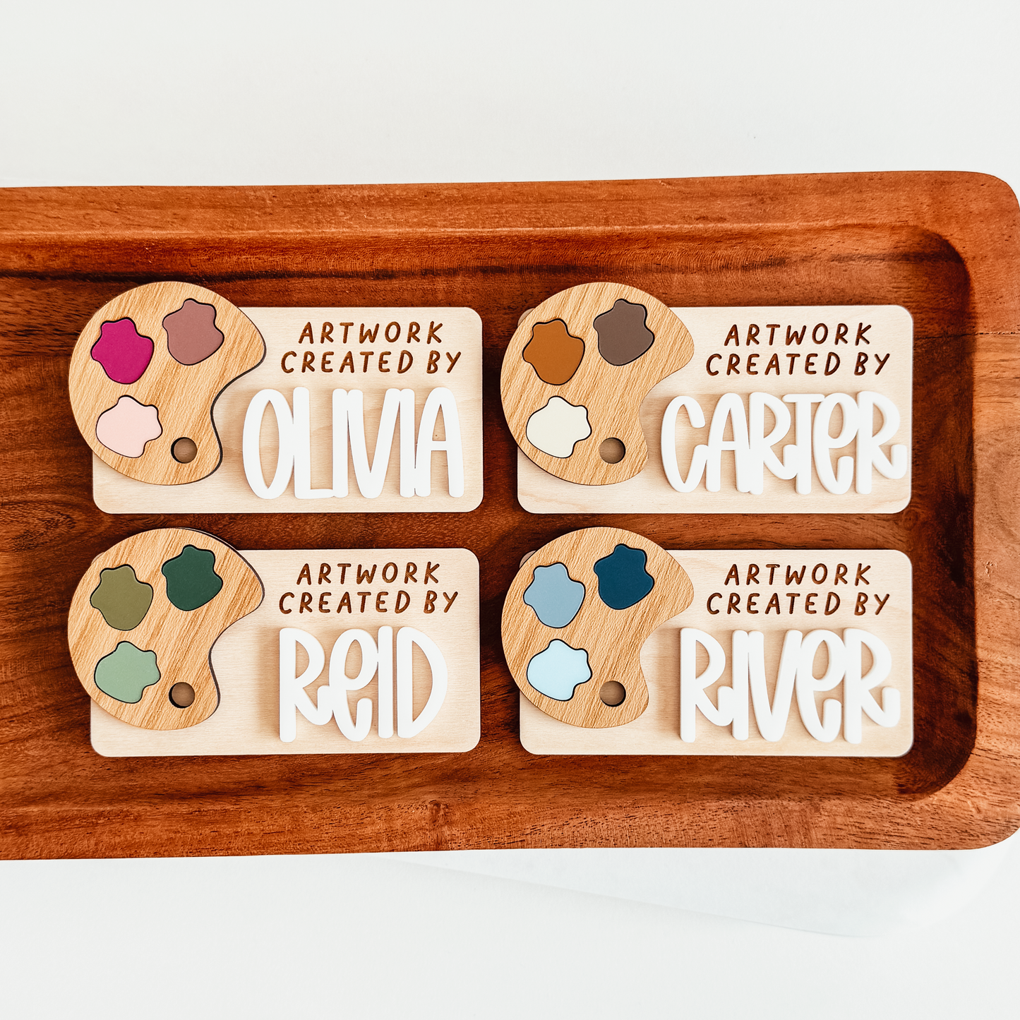 Paint Palette Look What I Made Magnet