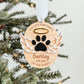 Pet Memorial Ornament | 3D Angel Wings