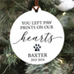 Pet Memorial Ornament | Paw Prints