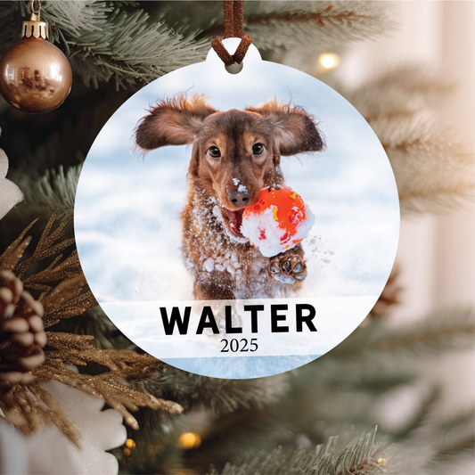 Pet Portrait Ornament