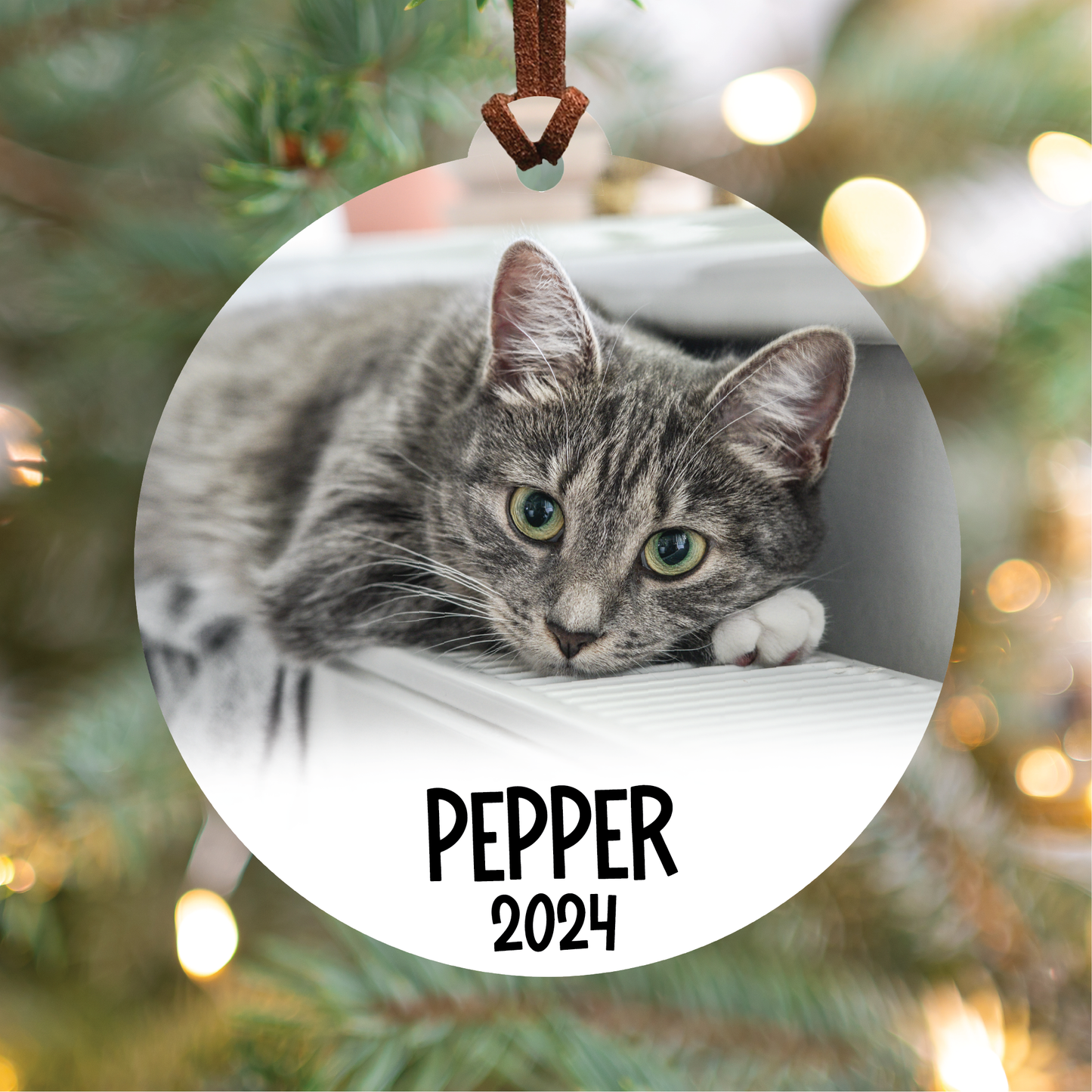 Pet Portrait Ornament