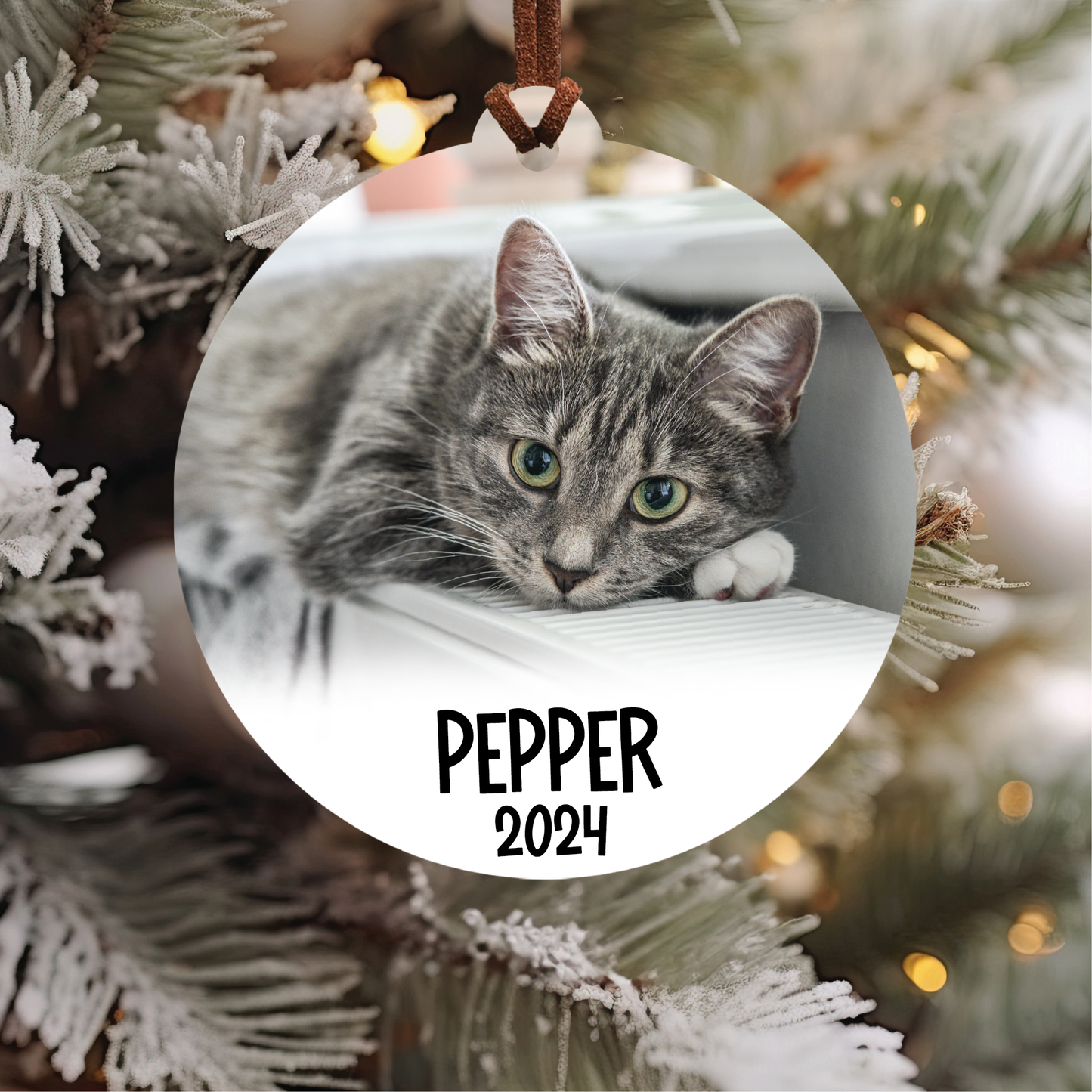 Pet Portrait Ornament