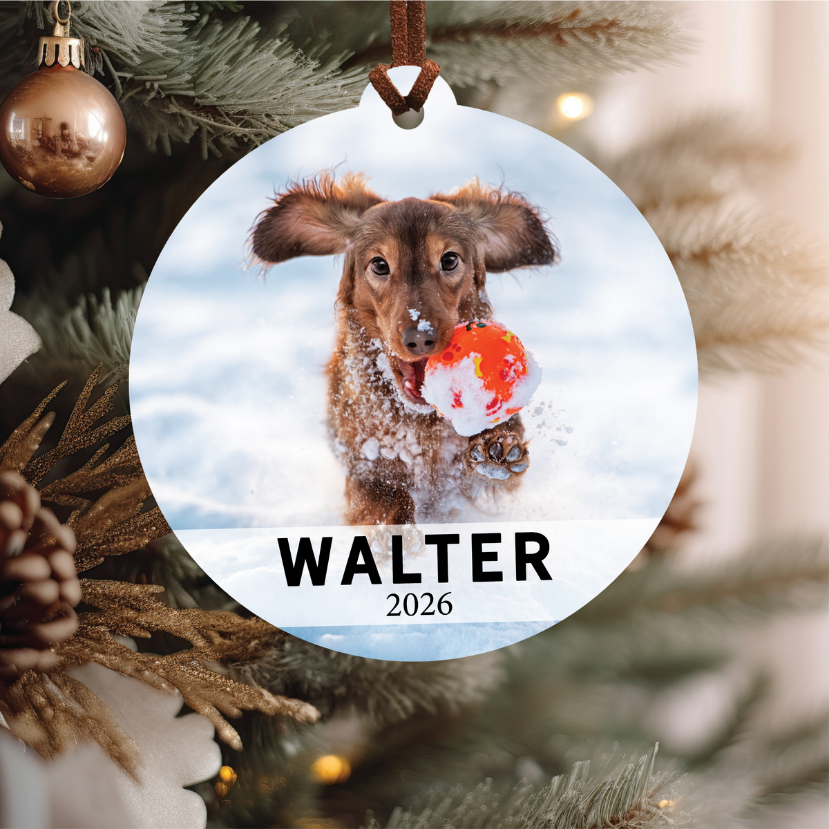 Pet Portrait Ornament