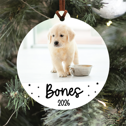 Pet Portrait Ornament