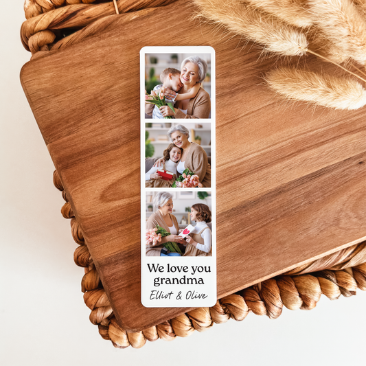 Custom Photo Strip Magnet