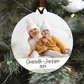 Custom Photo Ornament With Text