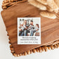 Polaroid Inspired Photo Magnet