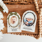 Printed Pattern Arch Photo Magnet (Multiple Styles)