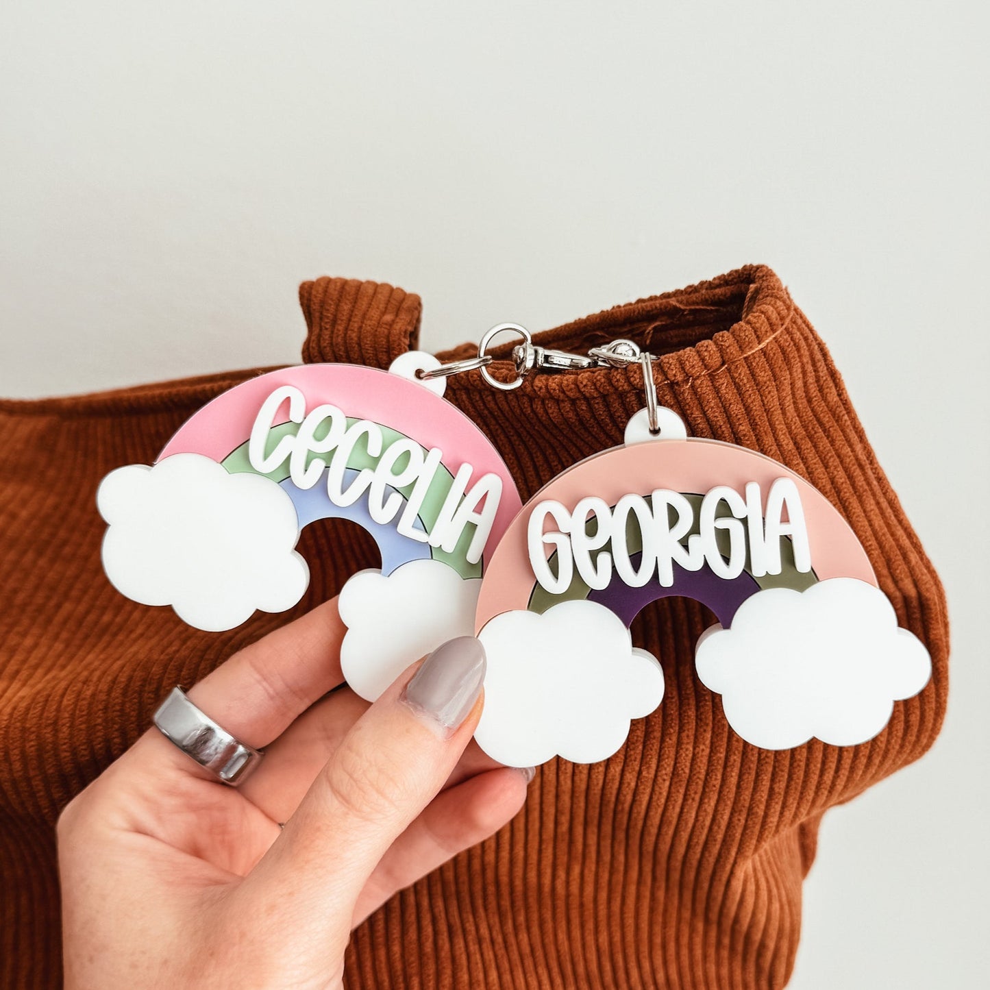 Rainbow Bag Tag