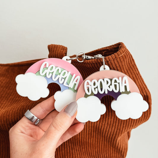 Rainbow Bag Tag
