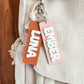 Personalized Bar Name Keychain (Bubble Font)