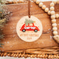 3D Groovy Car Christmas Ornament