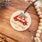 3D Groovy Car Christmas Ornament