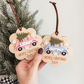 3D Groovy Car Christmas Ornament