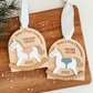 3D Baby's First Christmas Rocking Horse Ornament