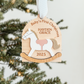 3D Baby's First Christmas Rocking Horse Ornament
