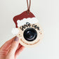 Personalized Santa Cam Christmas Ornament