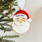 3D Santa Face Stocking Tag or Christmas Ornament