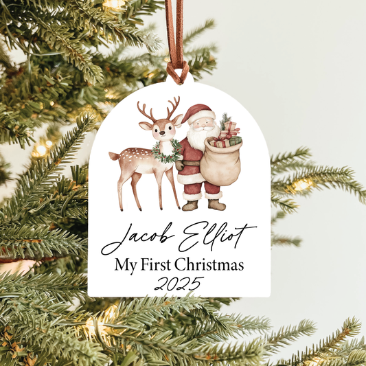 Baby's First Christmas Ornament | Santa's Workshop Collection