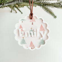 Load image into Gallery viewer, 3D Layered Christmas Scallop Tag