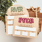First And Last Day Of School Sign - Attached Name